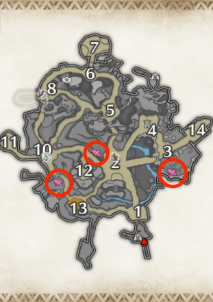 カモシワラシの城塞高地