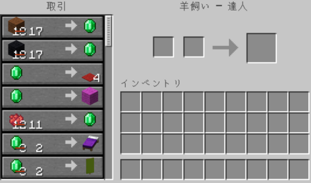 羊飼いの取引例