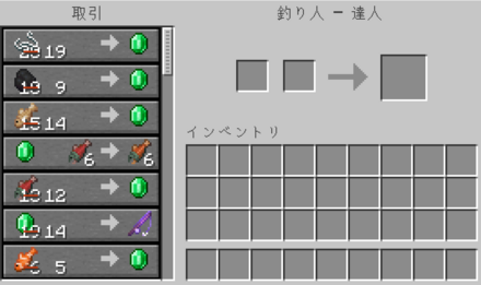 釣り人の取引例