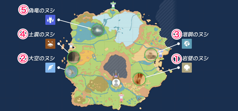 レジェンドルートのおすすめ攻略順番