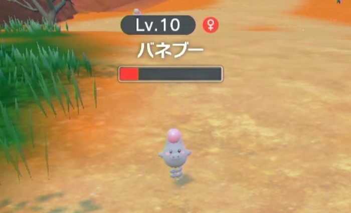 HPを赤まで減らす