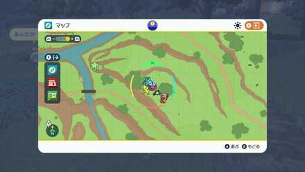 チャンプルタウンの北西