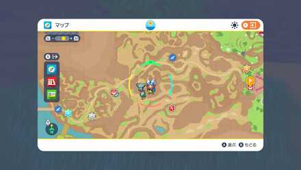 南3番エリア拡大マップ