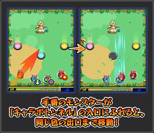 キャラポトンネル