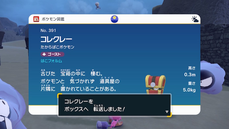 捕まえるor倒すことが可能