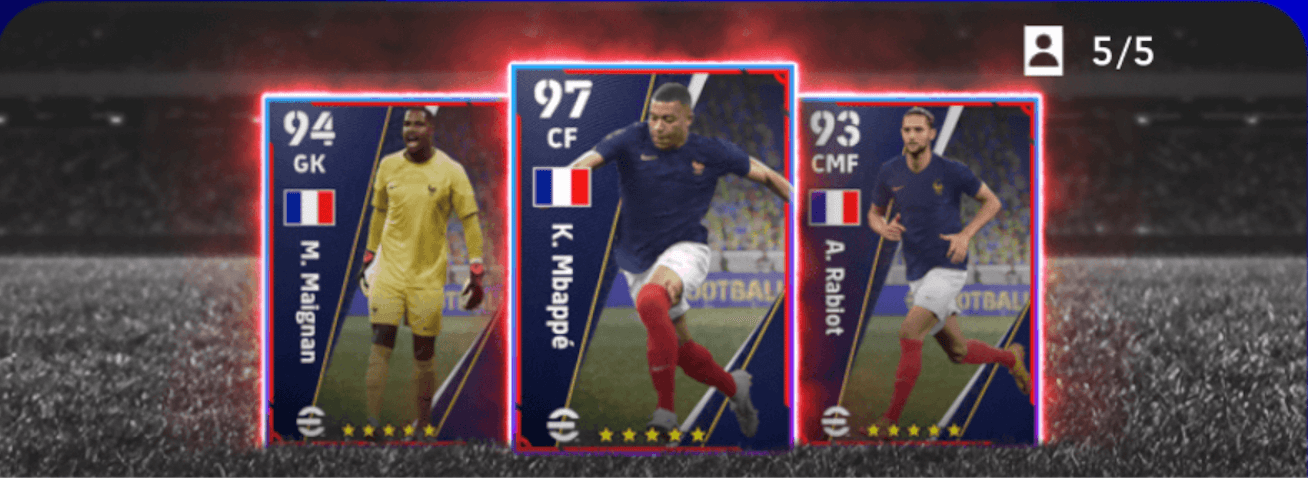 フランス代表ガチャ2