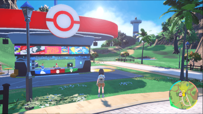 プラトタウンのポケモンセンター