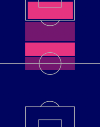 TPヘスス・フェレイラ(11/17)の適正ポジション