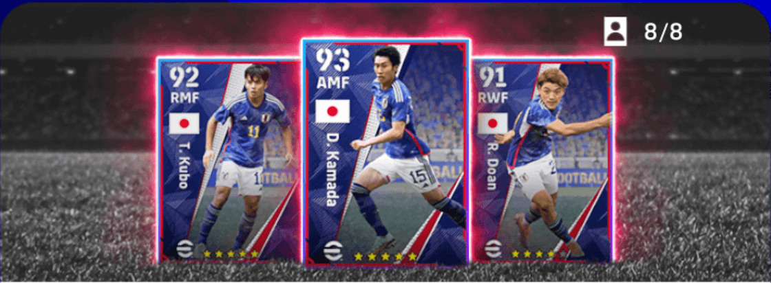 日本代表ガチャバナー2