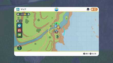 ディンルーの杭のマップ