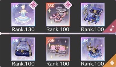 オリジナルコーデ+スターリー3+ヴァーゴ2