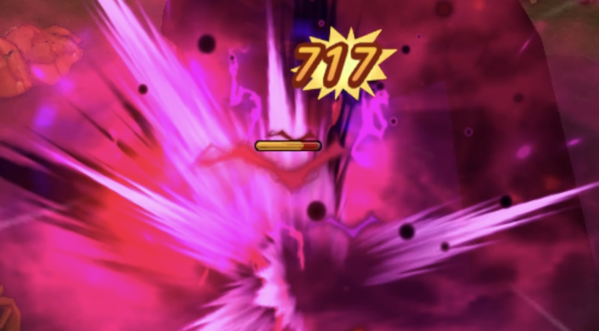 デモンスペーディオの攻撃