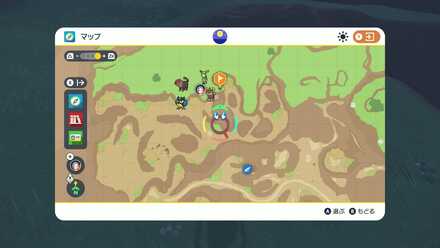 チオンジェンの杭のマップ