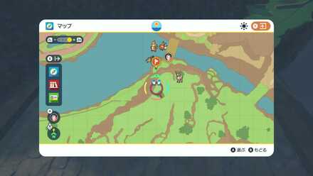 チオンジェンの杭のマップ