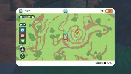 チオンジェンの杭のマップ