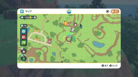 チオンジェンの杭のマップ