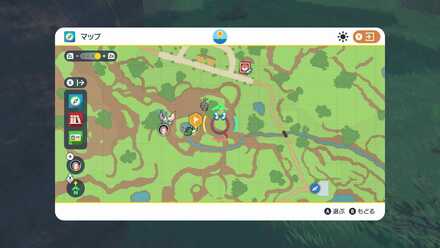 チオンジェンの杭のマップ