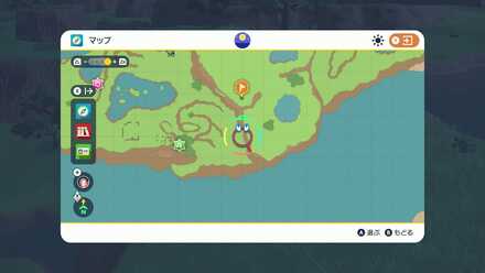 チオンジェンの杭のマップ