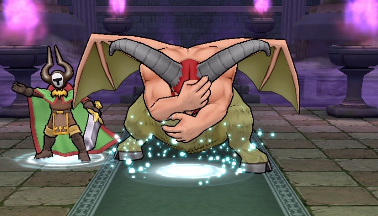 ザオラルをしてくるエビルソーサーラーを倒す