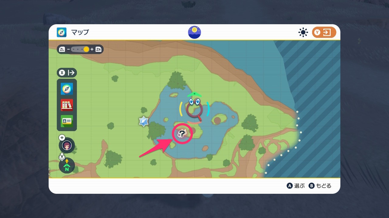 マップで確認できる