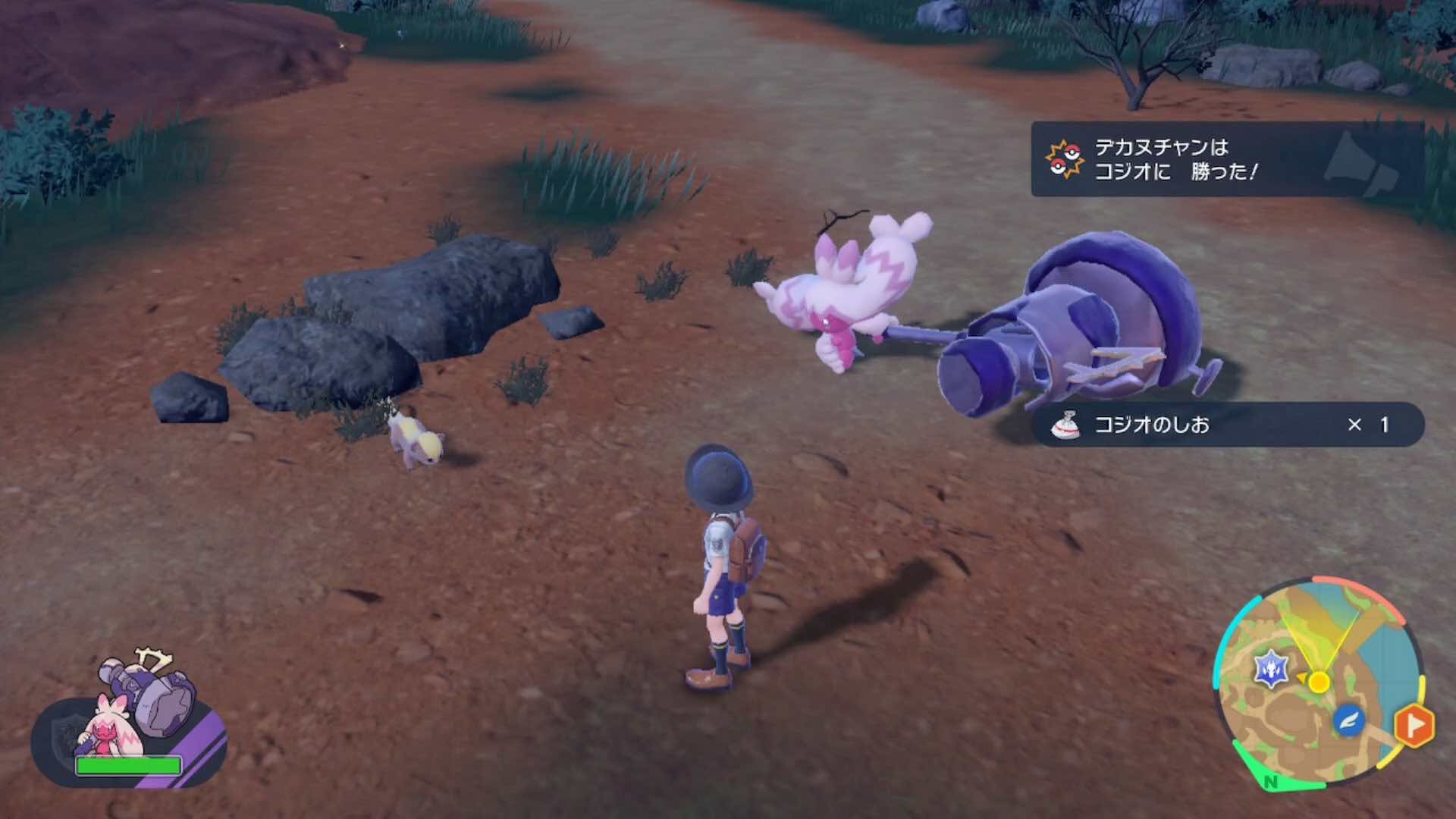 レッツゴーで戦闘