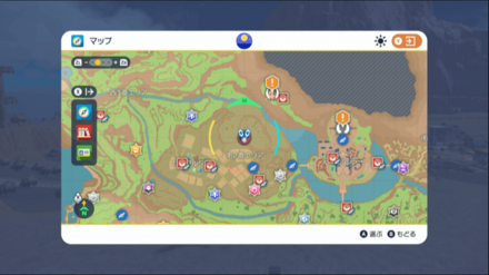 オリーブ大農園の場所マップ