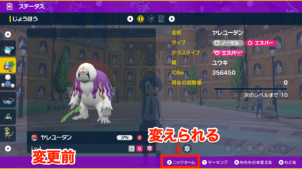 もらったヤレユータン