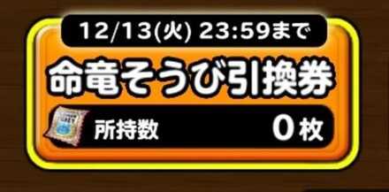 命竜装備引換券