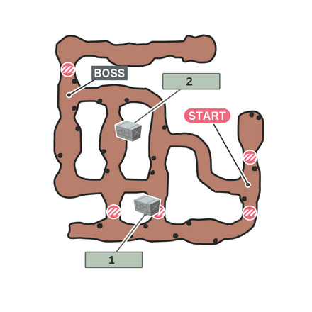 神羅機械化部隊のマップ