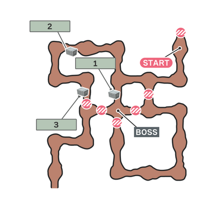 兵士の新兵器のマップ