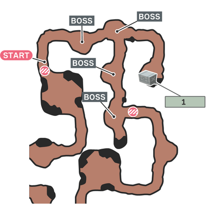 新兵器比較試験のマップ