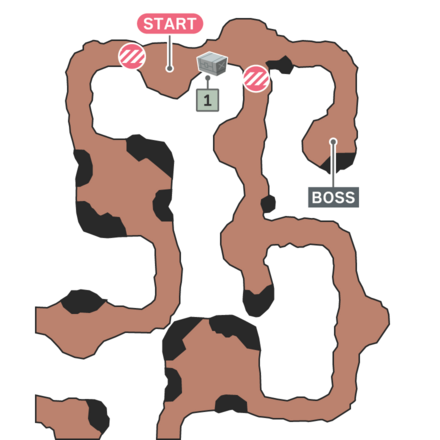 更なる新種を調査せよのマップ