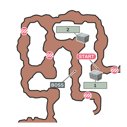 モンスター排除指令のマップ