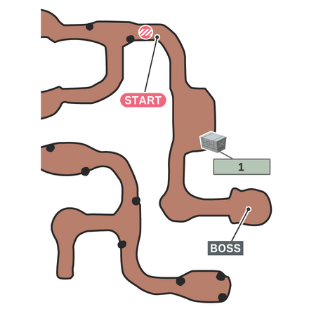 ゴンガガのマップ