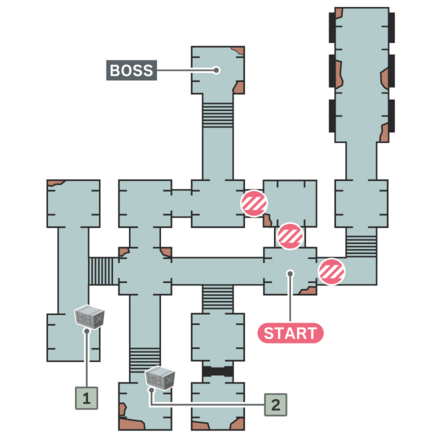 奇襲！ミッドガルのマップ