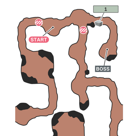 攻撃計画を阻止せよ！のマップ