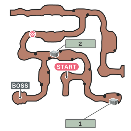 新種を調査せよのマップ