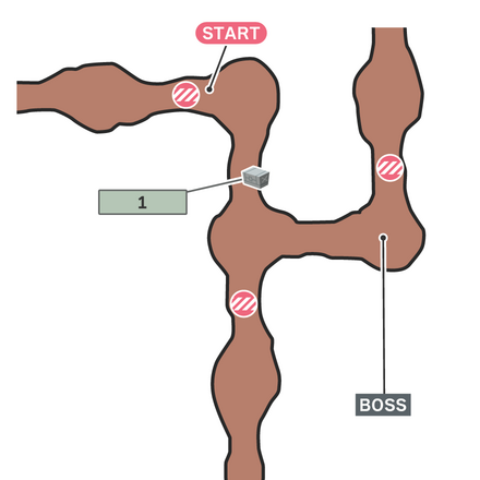 ウータイ兵 発見のマップ