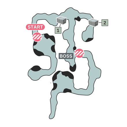円月輪隊を殲滅せよのマップ