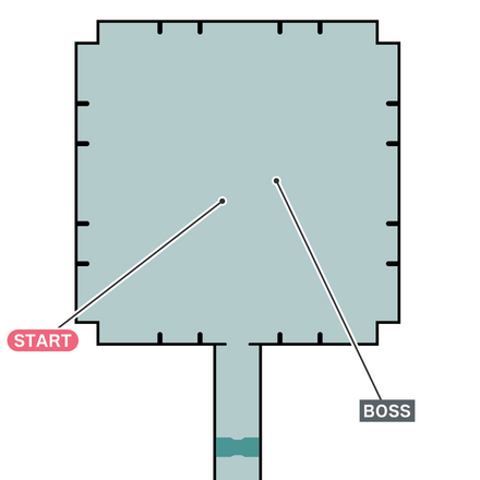 実験体 百拾参號のマップ