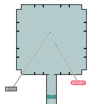 実験体 百拾四號のマップ