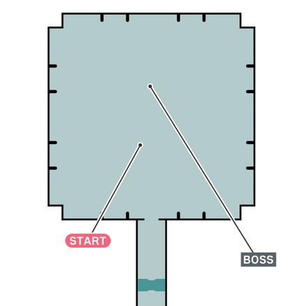 実験体 百拾九號のマップ