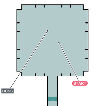 実験体 百拾伍號のマップ