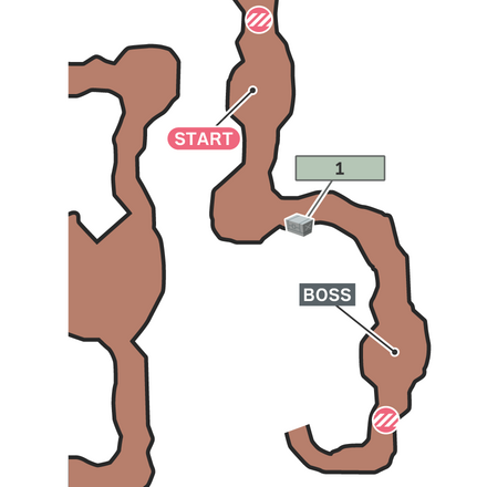 無人島のアイテムのマップ
