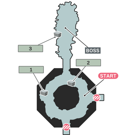 第二次スラム開発計画のマップ