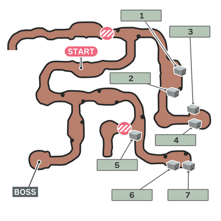 宇宙開発部門のマップ