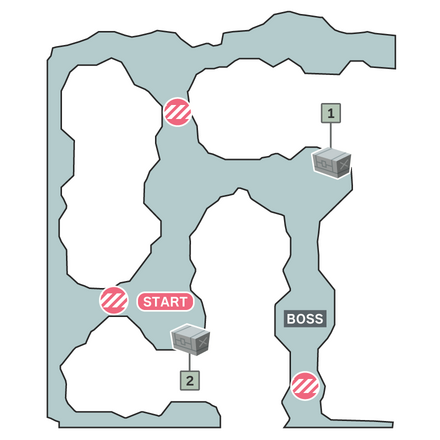 積荷回収任務のマップ