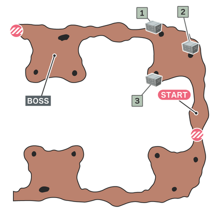 フォースコンタクトのマップ