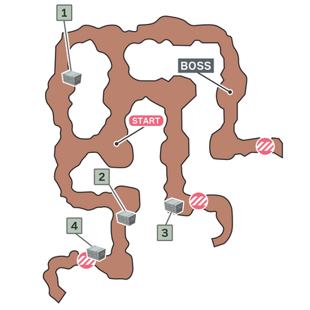 スカウトマン・停滞のマップ