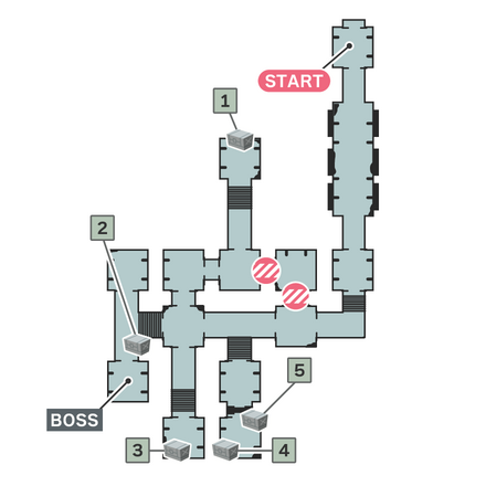 スカウトマン・苛立ちのマップ